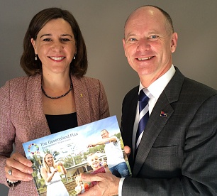 Deb helps Premier Launch Queenslanders’ 30 Year Vision