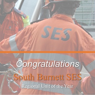 South Burnett SES receives Top Honours